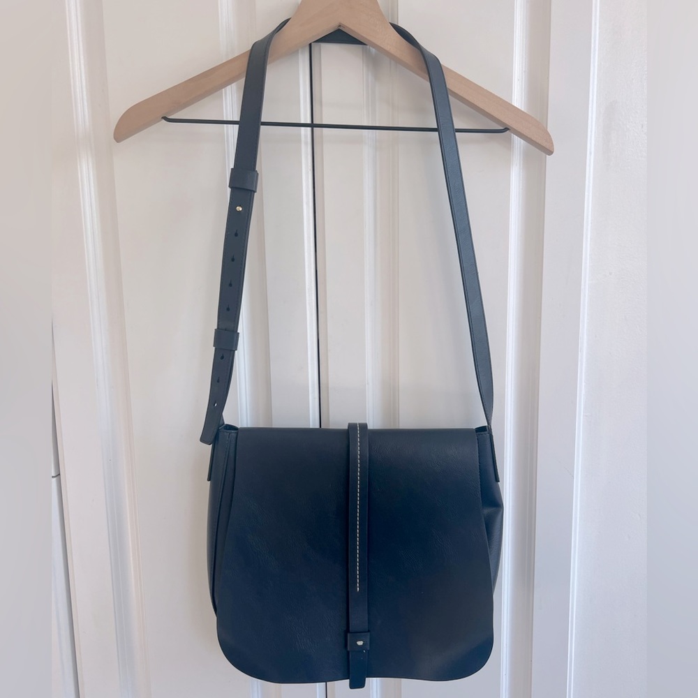 Gap Faux leather saddle bag